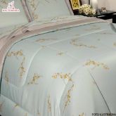 Cobreleito Casal 300 Fios Satinee Fiori - Kacyumar